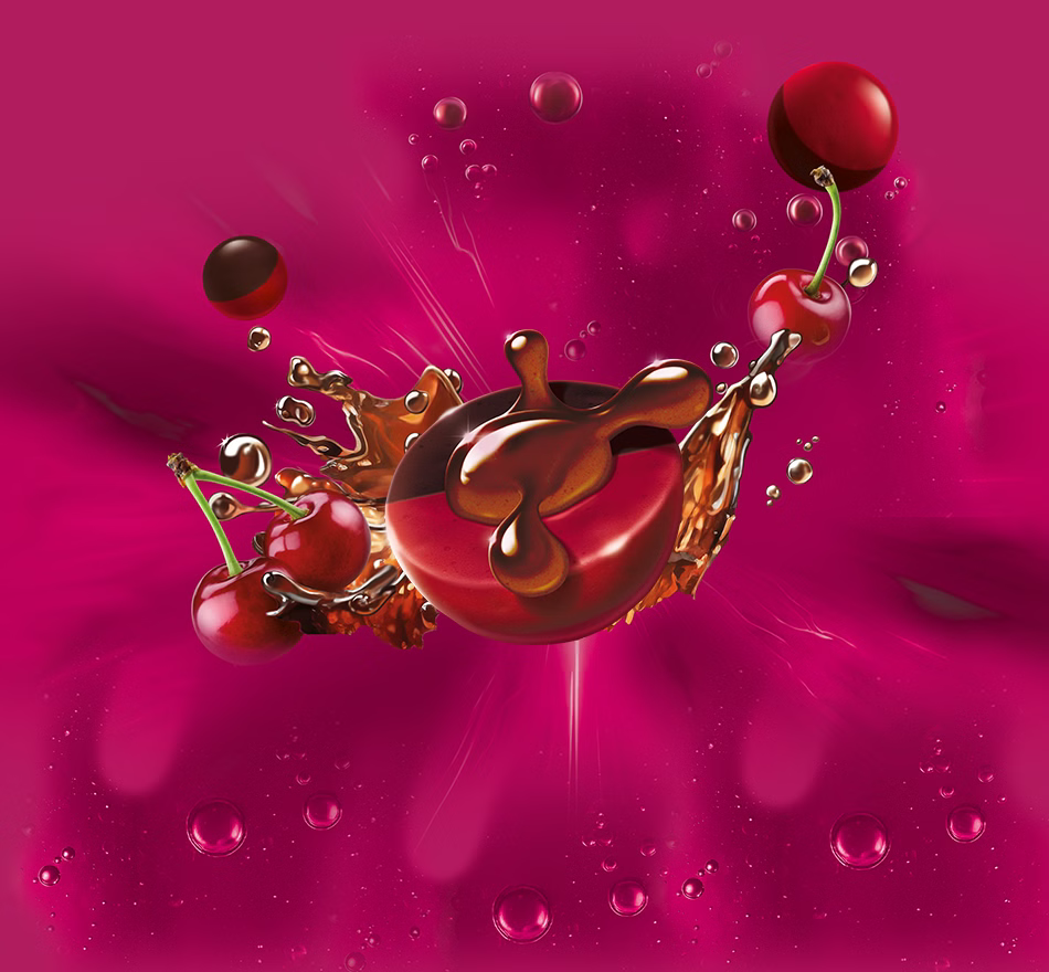 Trolli Sour Cherry Cola Flavour Bomb Gummy