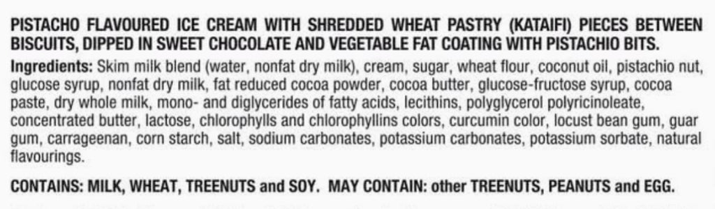 Norm’s Pistachio Ice Cream Sandwich 85ml