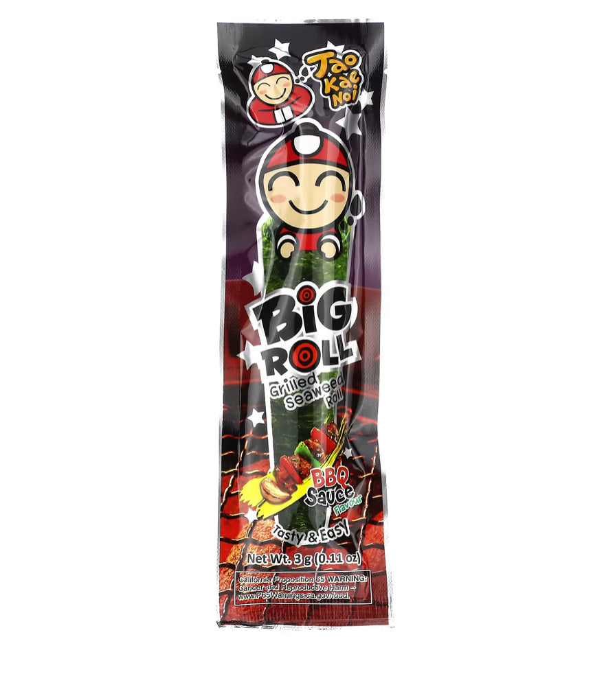 Tao Kae Noi Big Roll: Grilled Seaweed Roll BBQ Sauce Flavour 3g