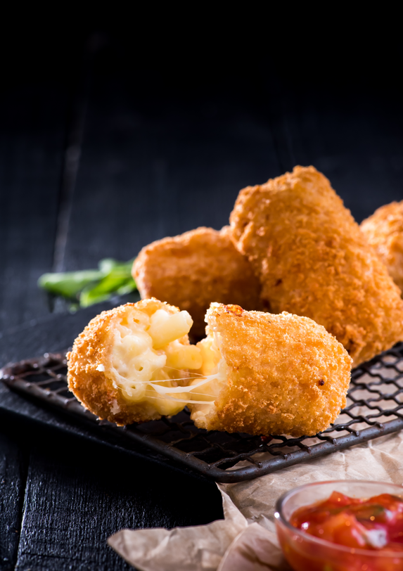 Monster Mac & Cheese Croquettes
