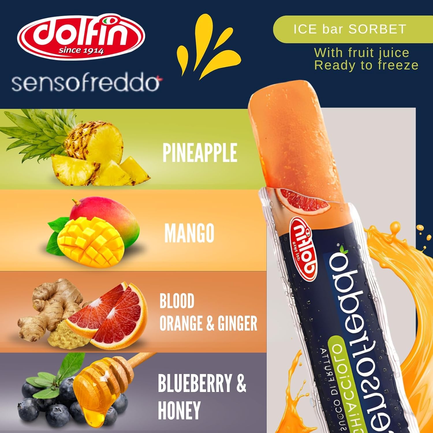 Jack Frost’s Ice Sorbet Bar