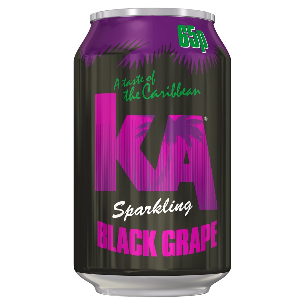 Ka Black Grape Soda 330ml