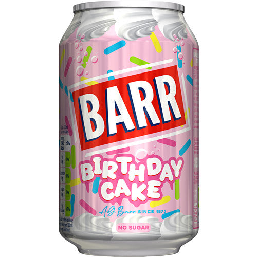 Barr Birthday Cake Soda 330ml