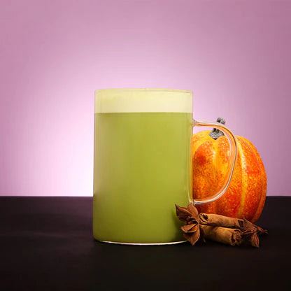 Spiced Pumpkin Pie Matcha Latte