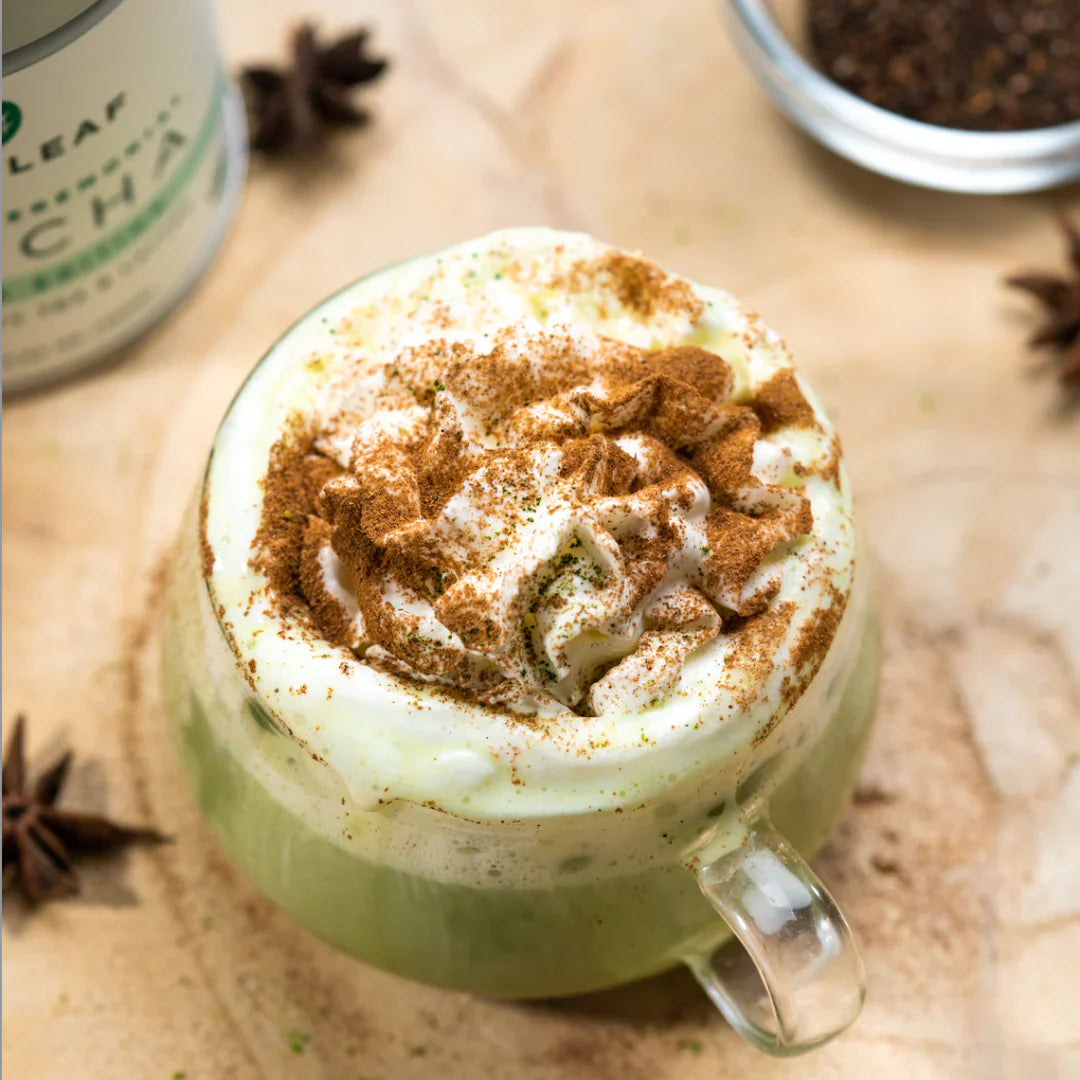 Stay Puft’s Toasted Marshmallow Matcha Latte