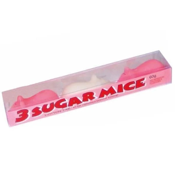 Boynes Sugar Mice Pink & White 3-pack