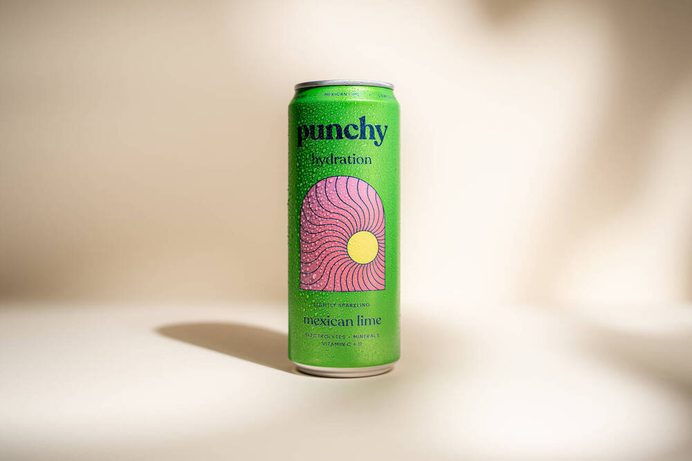 Punchy Mexican Lime Sparkling Drink